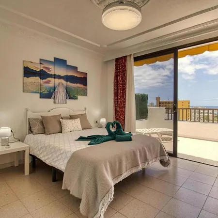 Lovely 2-bed & Jacuzzi Terrace & Pool Playa Fanabe
